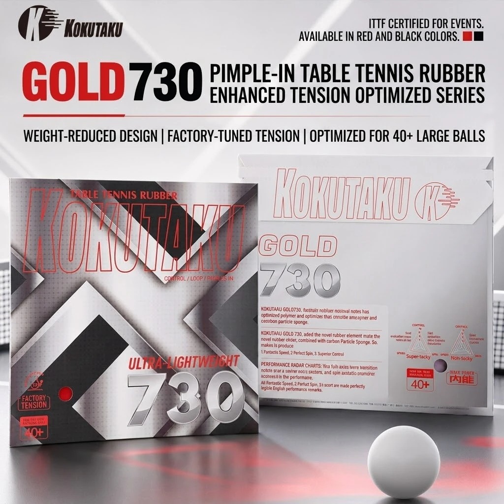 Table Tennis Racket - Gomma per Racchetta da Ping Pong