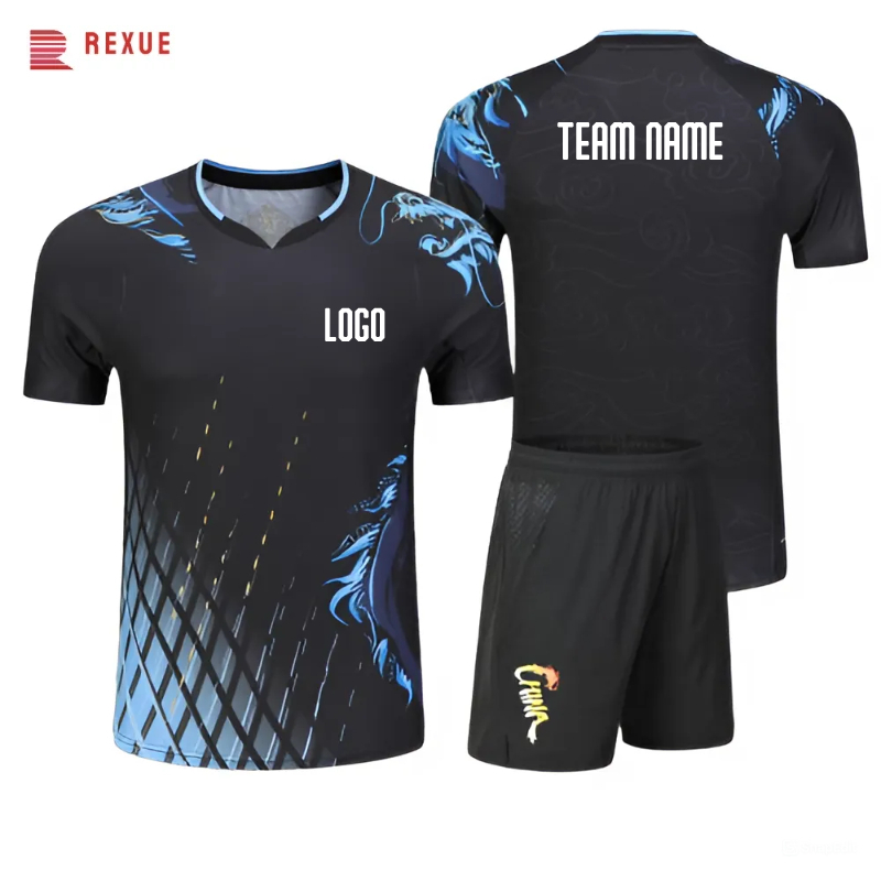 Table Tennis Zhang Jike - Stampa T-shirt da tennis da badminton
