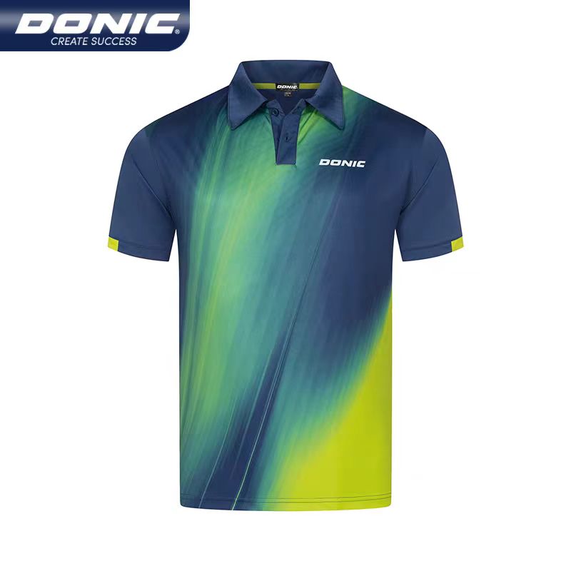 Table Tennis Zhang Jike - DONIC Maglia da ping pong Girocollo