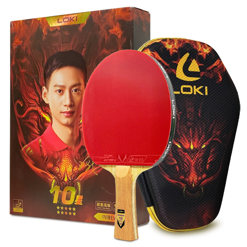 Table Tennis Zhang Jike - Racchetta da ping pong LOKI originale