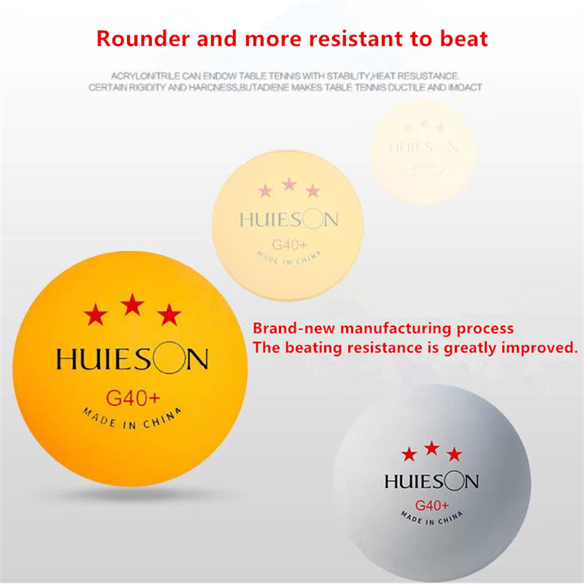 10 Pz/lotto Huieson Nuove Pall - Table Tennis Olympics recensione e prezzo
